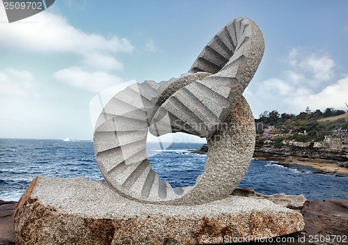 Image of Sculpture by the Sea exhibit at Bondi