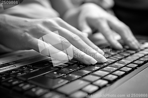 Image of hands from a woman