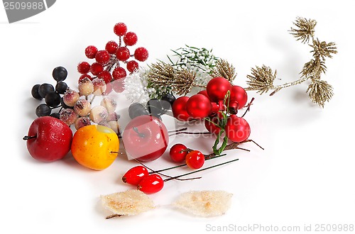 Image of christmas decorations