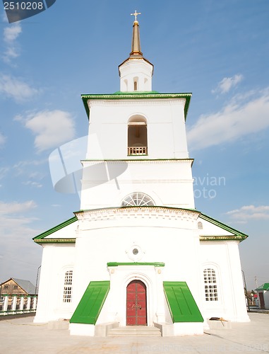 Image of Old church in Preobrazhenka. Russia