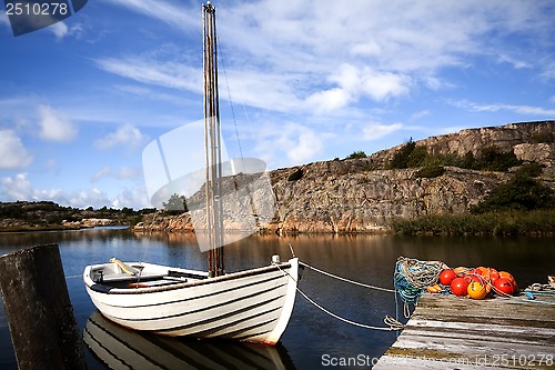 Image of boat at jetty