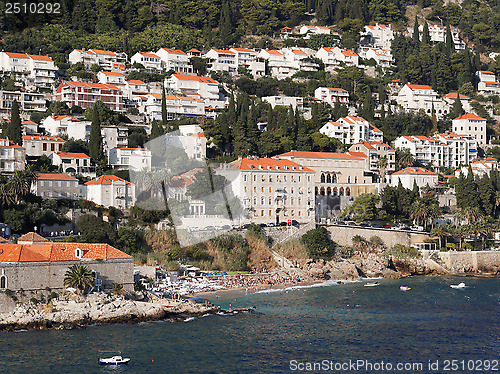 Image of Dubrovnik, Croatia, Ploce coastline and Banje beach