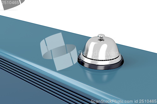 Image of Silver service bell