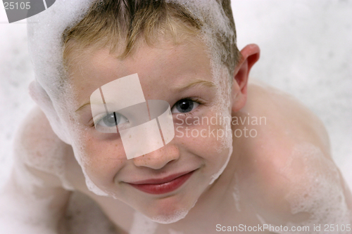 Image of Clean Kid in the Bath