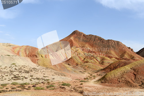 Image of Landscape of Danxia landform