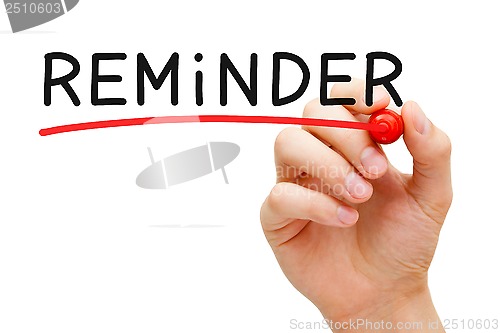 Image of Reminder Red Marker