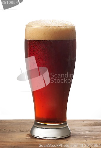Image of glass of dark beer