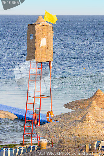 Image of Watchtower on a beach