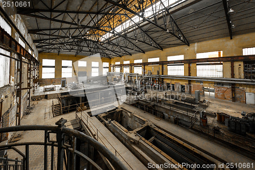Image of Electricity distribution hall in metal industry