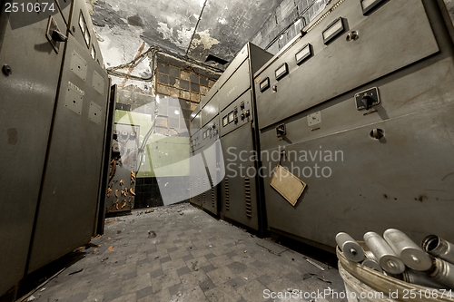 Image of Control room of a power plant