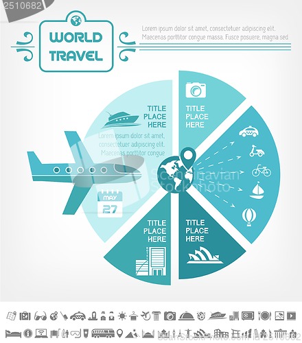 Image of Travel Infographic Template.