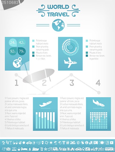 Image of Travel Infographic Template.