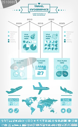 Image of Travel Infographic Template.