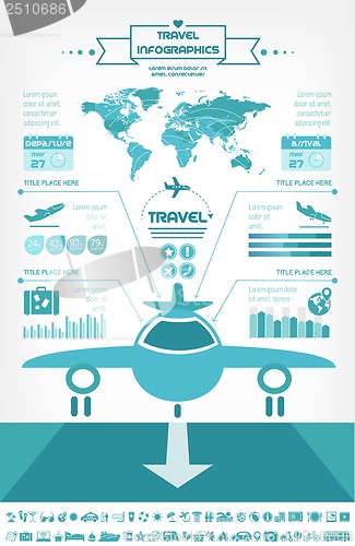 Image of Travel Infographic Template.