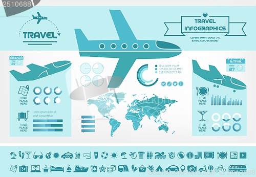 Image of Travel Infographic Template.