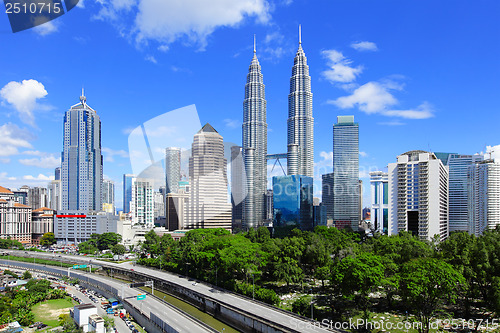 Image of Kuala Lumpur skyline 
