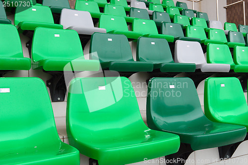 Image of Audience seat in stadium