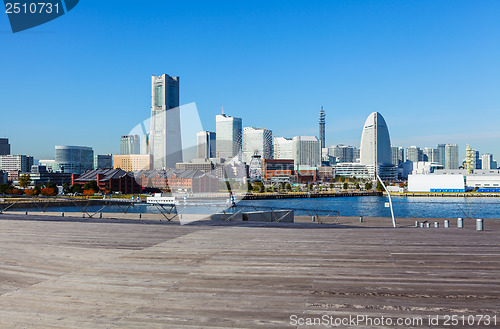 Image of Yokohama skyline in Japan