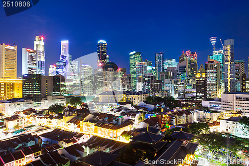 Image of Singapore at night