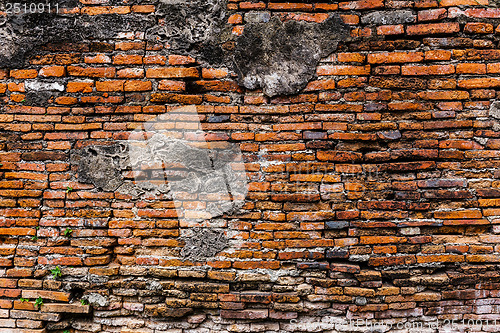 Image of Ancient brick wall