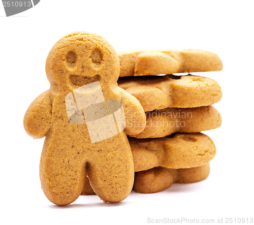 Image of Stack of Gingerbread cookies