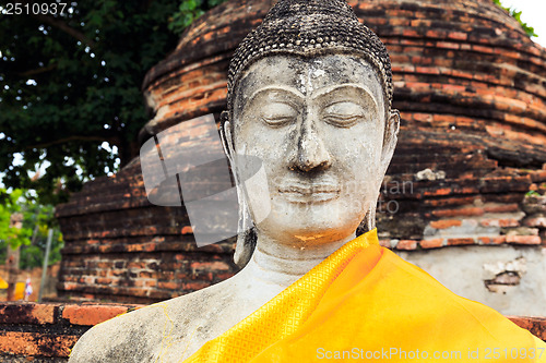 Image of Giant ancient Buddha