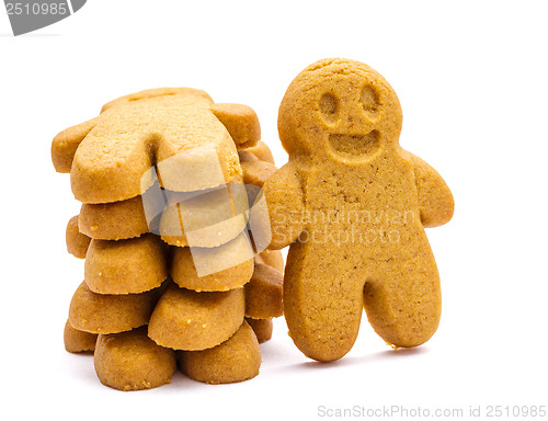 Image of Stack of Gingerbread cookies