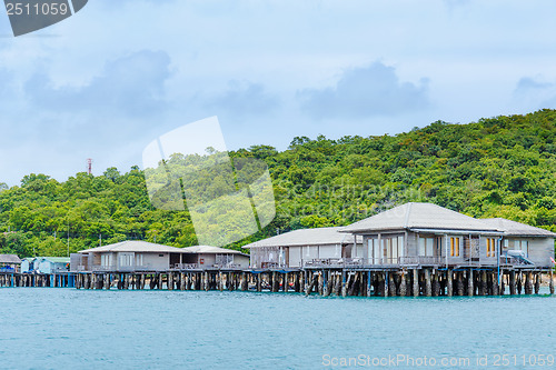 Image of Water bungalow village