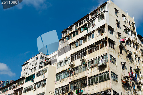Image of Old residential building in Hong Kong