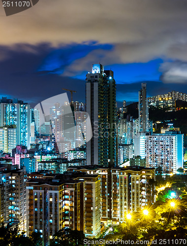 Image of Urban city landscape in Hong Kong