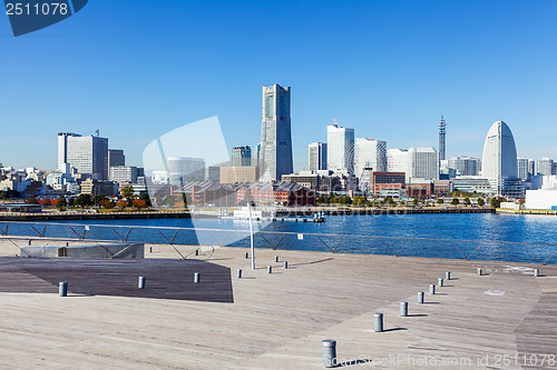 Image of Yokohama skyline in Japan