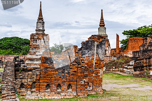 Image of Historic architecture in Ayutthaya, Thailand