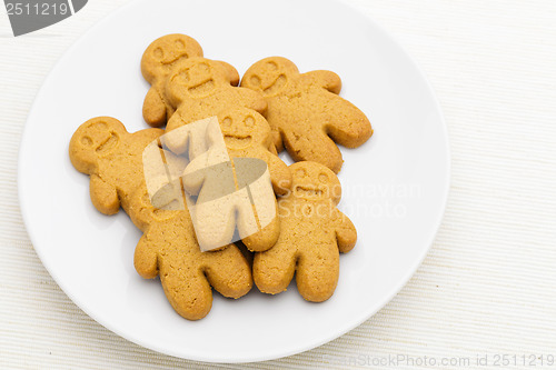 Image of Gingerbread on plate 