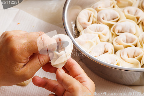 Image of Homemade Chinese dumpling