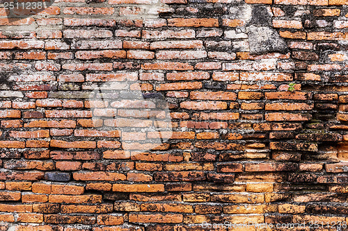 Image of Ancient brick wall