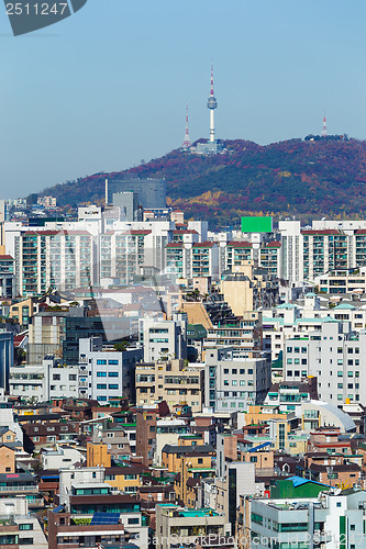 Image of Seoul city skyline