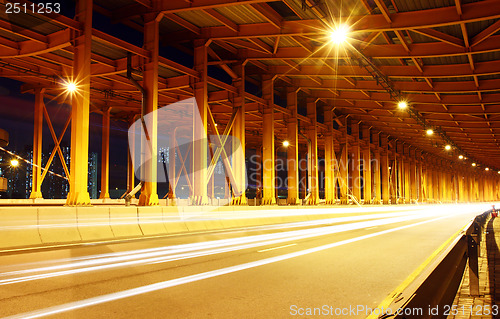 Image of Tunnel with car light