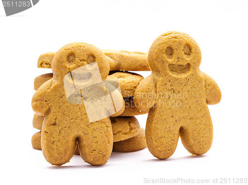 Image of Stack of Gingerbread cookies 