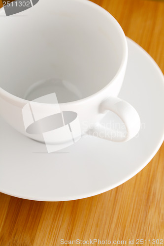 Image of White coffee cup