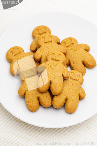 Image of Homemade gingerbread on plate