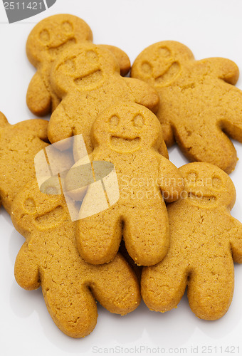 Image of Pile of Gingerbread cookies 
