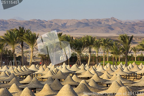 Image of desert in egypt in marsa alam