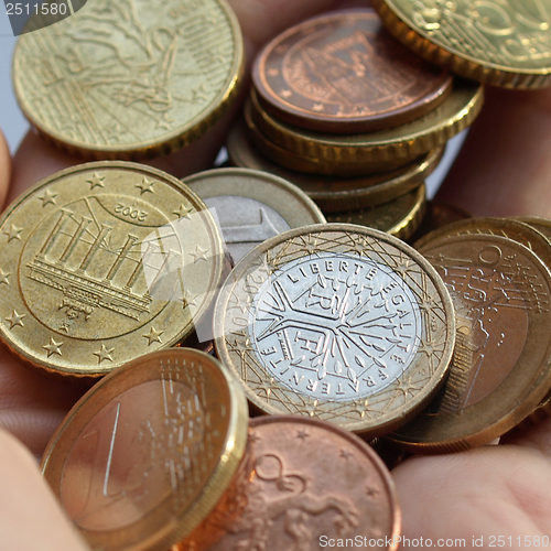 Image of Euro coins