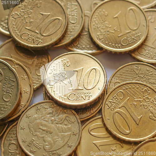 Image of Euro coins