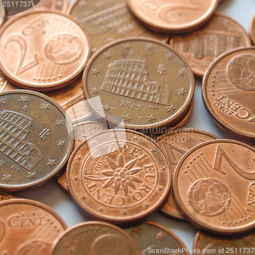 Image of Euro coins