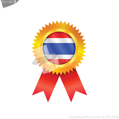 Image of Thailand medal flag