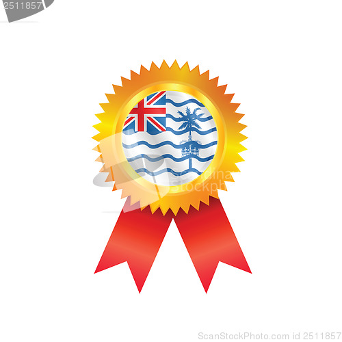 Image of British Indian Ocean medal flag