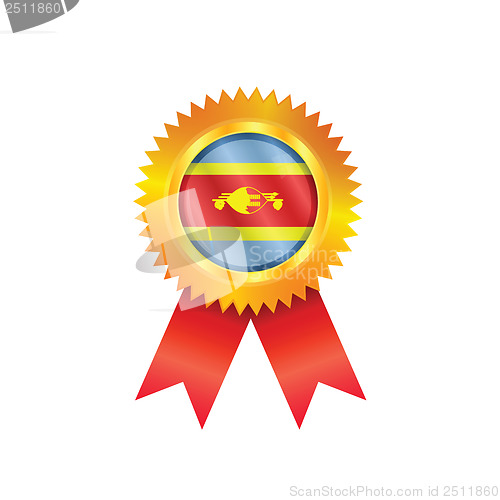 Image of Swaziland medal flag
