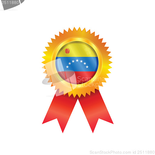 Image of Venezuela medal flag