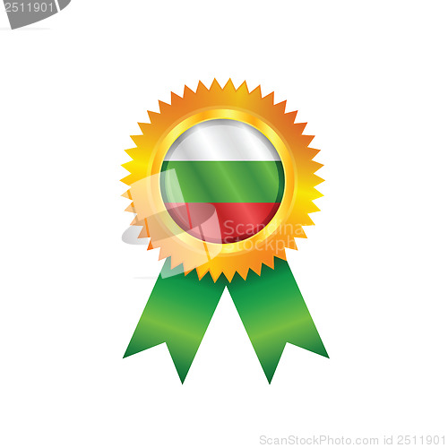 Image of Bulgaria medal flag